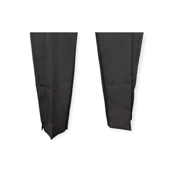 Liz Baker Black Straight Leg Dress Pants Zipper & Button Closure Women's Size 18 - Picture 15 of 15